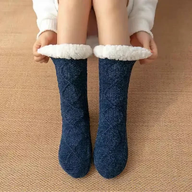 Chaussettes thermiques cachemire femme