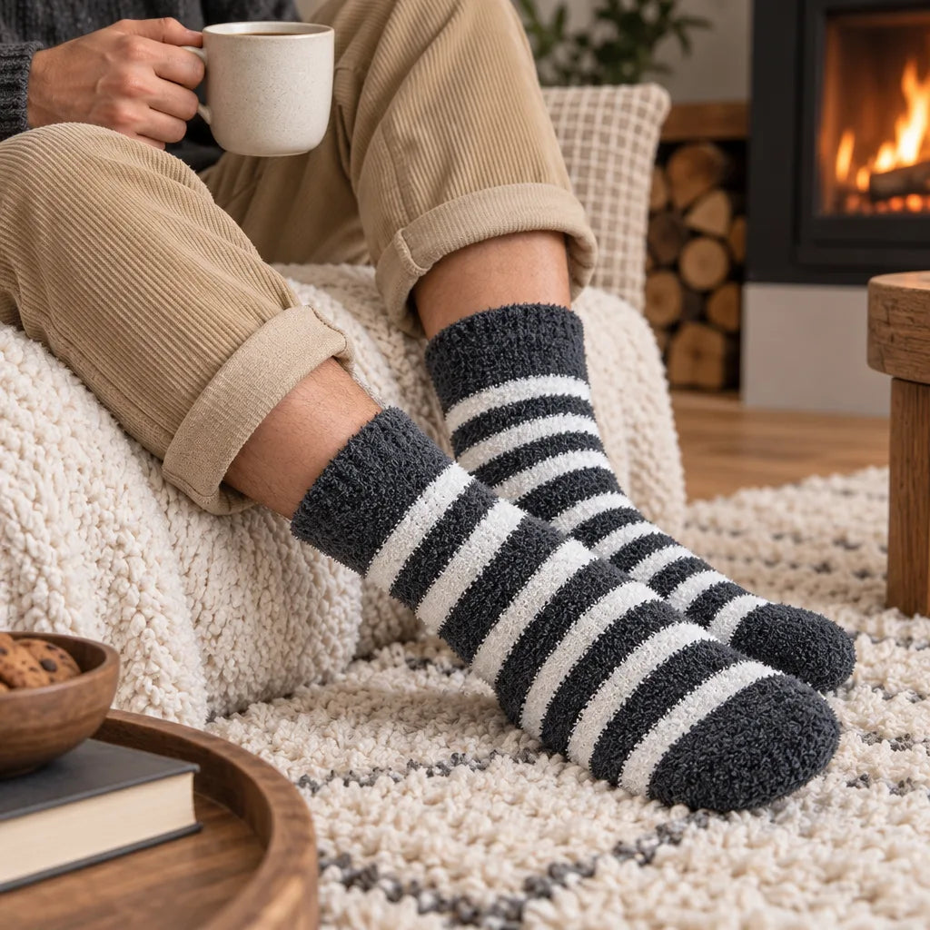 Grosses chaussettes cocooning homme